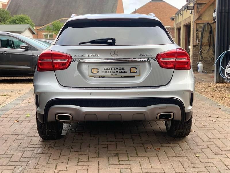 Used Mercedes GLA220 AMG line 177 HP (130 kW) 2017 Silver SUV