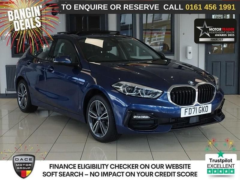 Blue Used 2022 BMW 116 Sport Line Hatchback | £17,470 (Good price) - Image 1/4