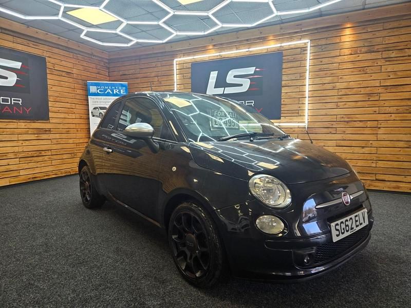 Black Used 2012 Fiat 500 Street Hatchback | £3,495 (Good price) - Image 1/4