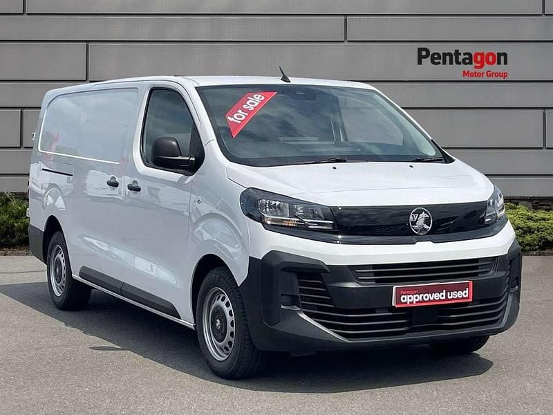 White New 2024 Vauxhall Vivaro Van | £29,368 (Expensive) - Image 1/4