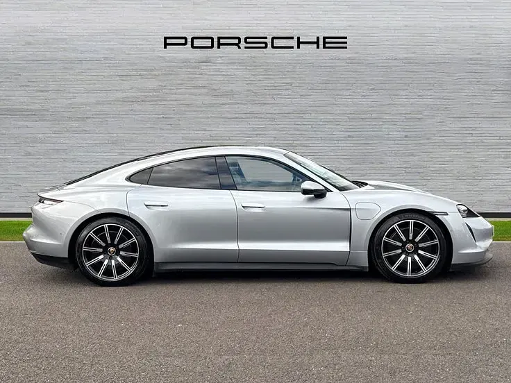 Used Porsche Taycan Performance Package 419 kW (571 HP) 2020 Silver Sedan