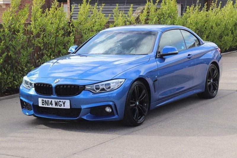 Used BMW 428 M Sport 245 HP (180 kW) 2014 Blue Cabriolet