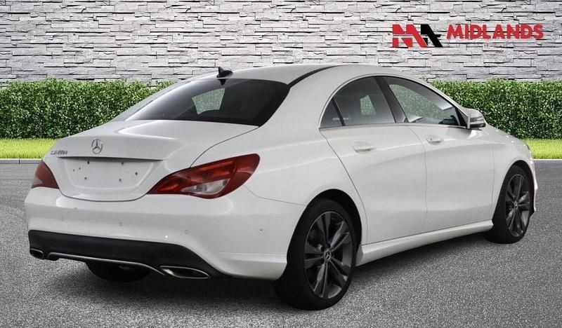 Used Mercedes CLA200 2018 White Coupe