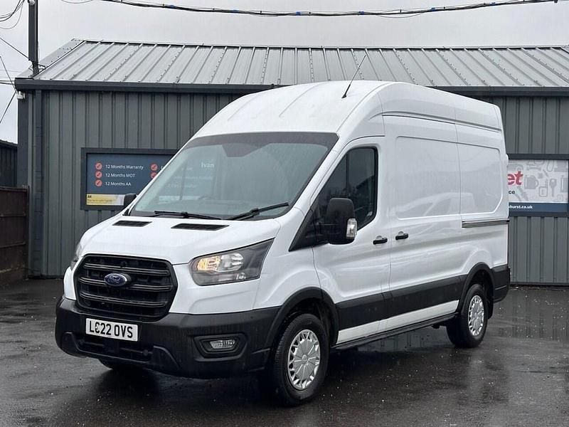 Used Ford Transit S 130 HP (95 kW) 2022 White Van