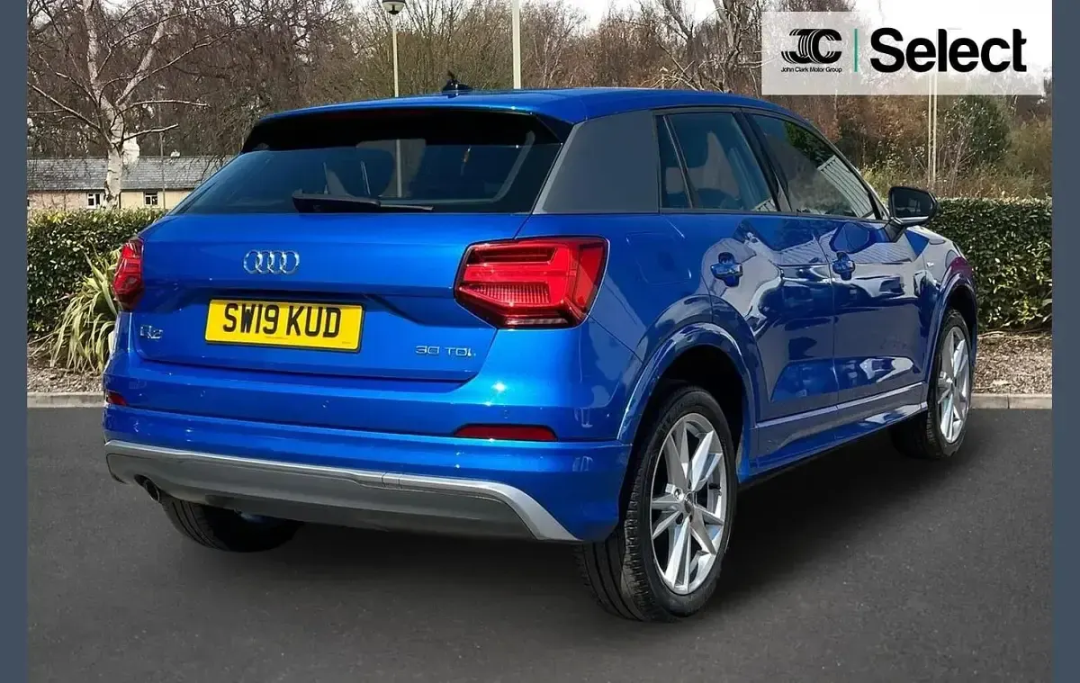 Used Audi Q2 S-Line 113 HP (83 kW) 2019 Blue SUV