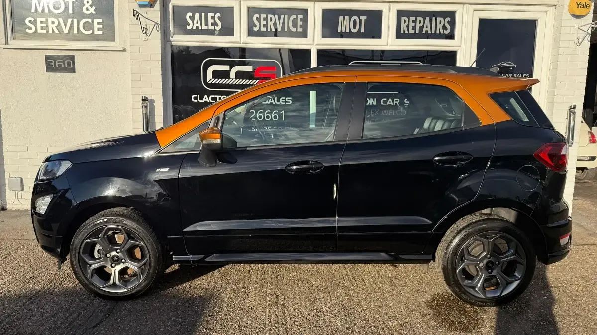 Used Ford Ecosport ST-Line 125 HP (91 kW) 2019 Black SUV