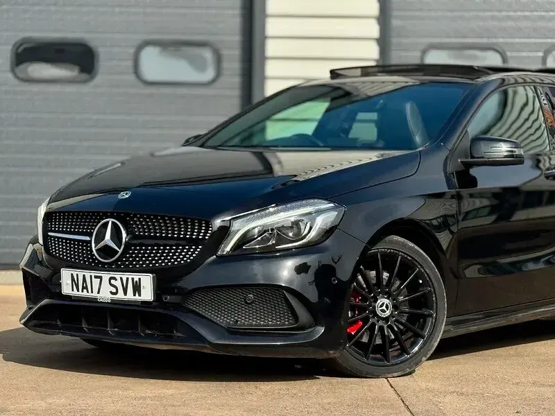 Used Mercedes A220 AMG Line Premium Plus 2017 Black Hatchback