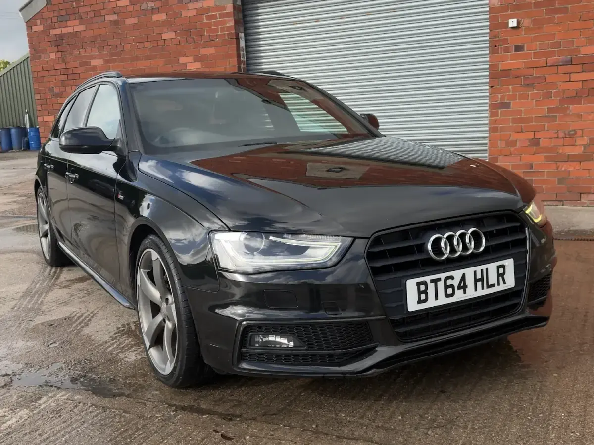 Used Audi A4 Black Edition 177 HP (130 kW) 2014 Black Estate