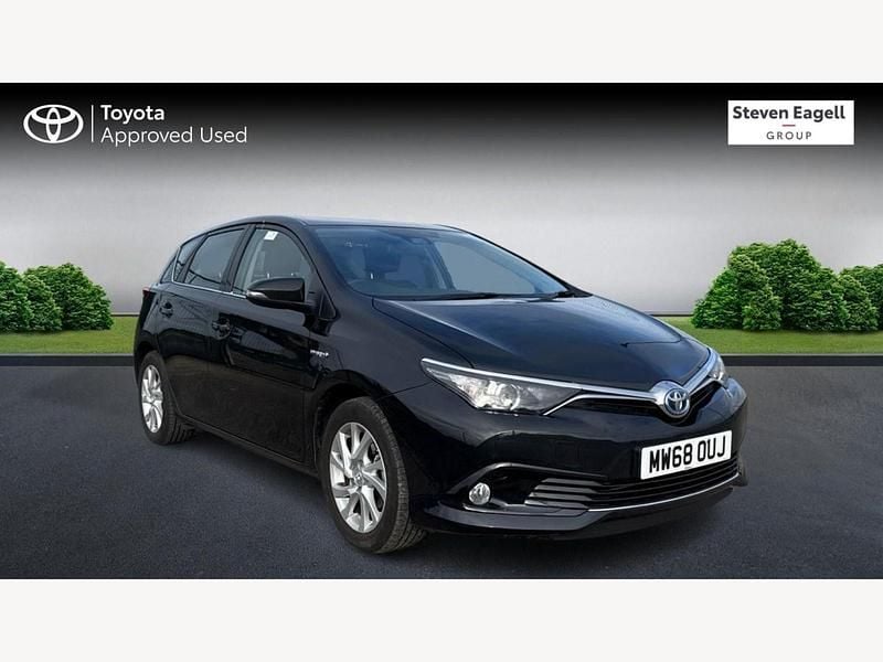 Used Toyota Auris Hybrid 2019 Black Hatchback