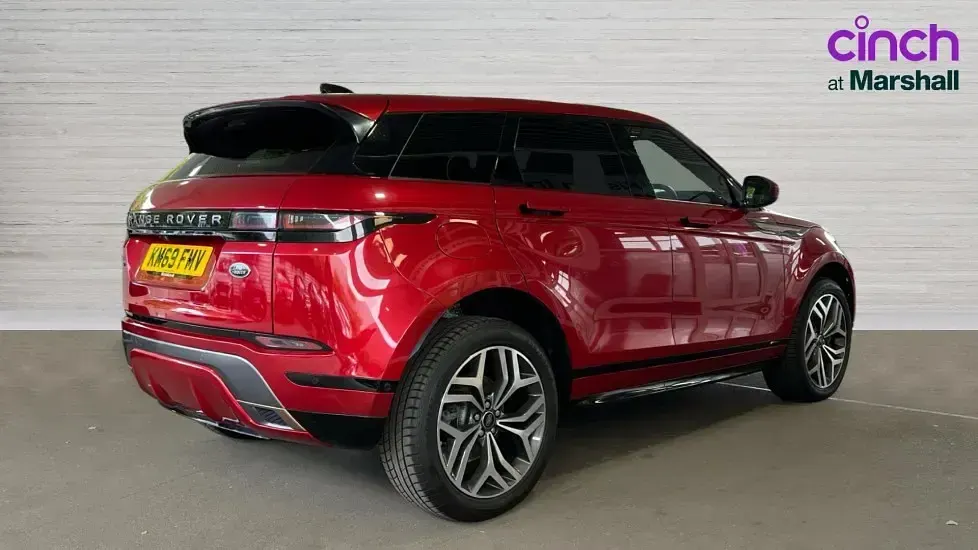 Used Land Rover Range Rover evoque HSE Dynamic 180 HP (132 kW) 2019 Red SUV