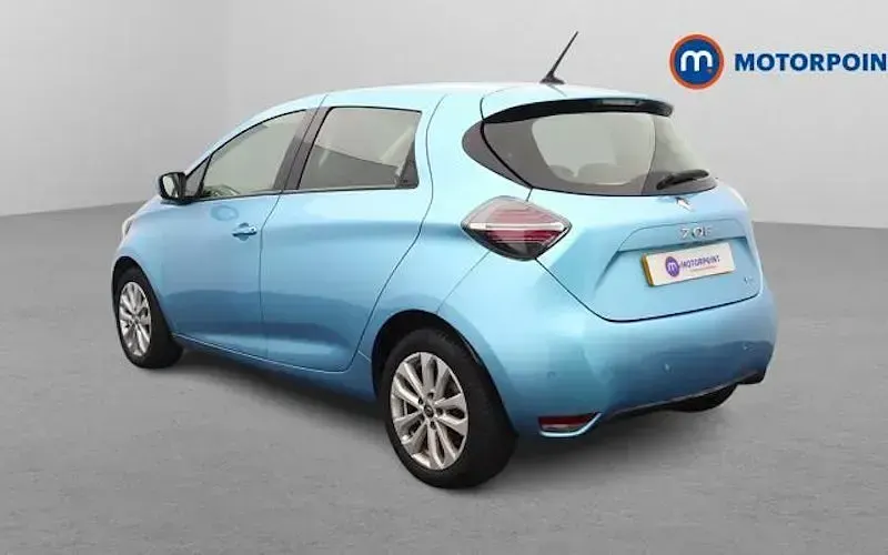Used Renault Zoe Iconic 100 kW (136 HP) 2021 Blue Hatchback