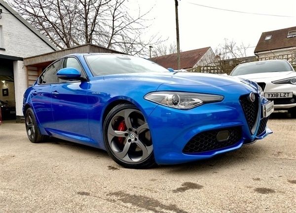 Blue Used 2017 Alfa Romeo Giulia Veloce Sedan | £22,995 - Image 1/4