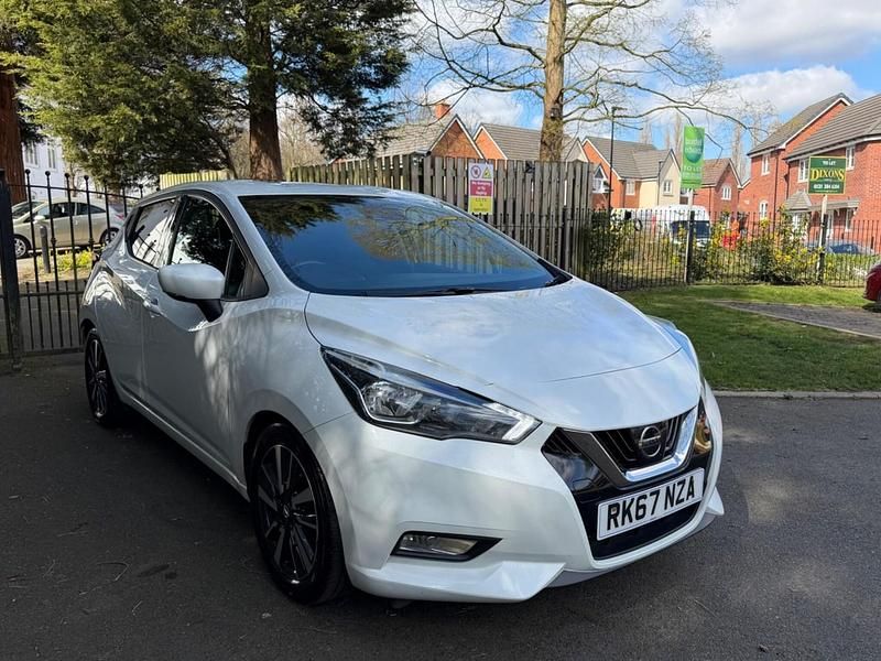 Used Nissan Micra N-Connecta 90 HP (66 kW) 2017 White Hatchback