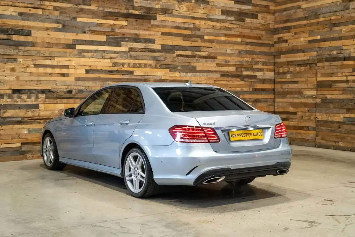 Used Mercedes E250 AMG 2015 Silver Sedan