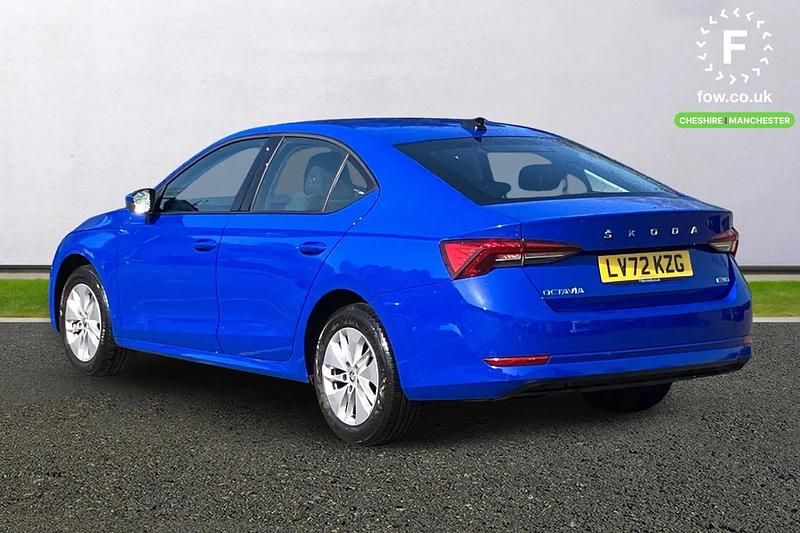 Used Skoda Octavia SE 110 HP (80 kW) 2022 Blue Hatchback