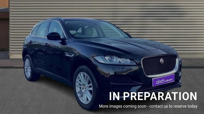 Black Used 2018 Jaguar F-Pace Portfolio SUV | £18,080 (Good price) - Image 1/4