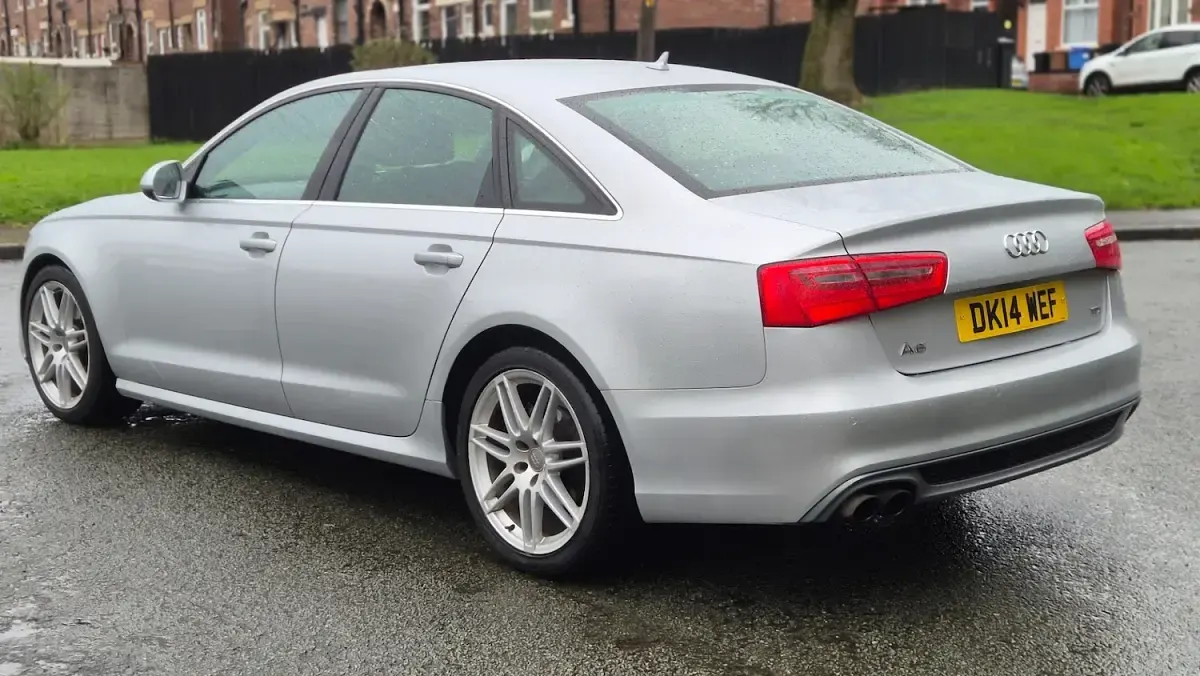 Used Audi A6 S-Line 190 HP (139 kW) 2014 Silver Sedan