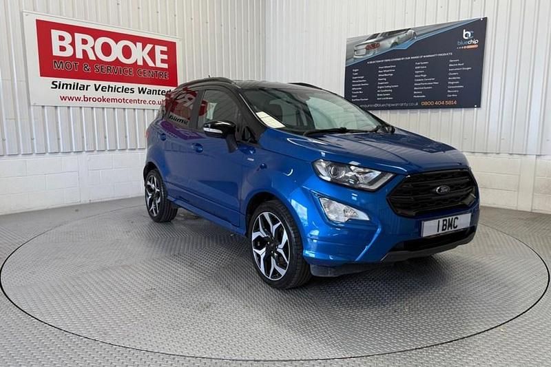 Blue Used 2019 Ford Ecosport ST-Line SUV | £8,490 (Fair price) - Image 1/1