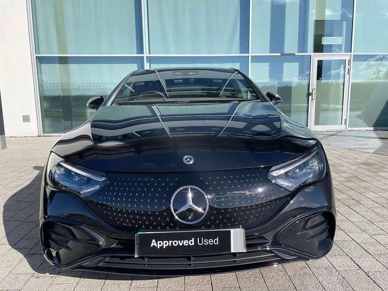 Used Mercedes EQE350 AMG line 214 kW (292 HP) 2024 Black Sedan
