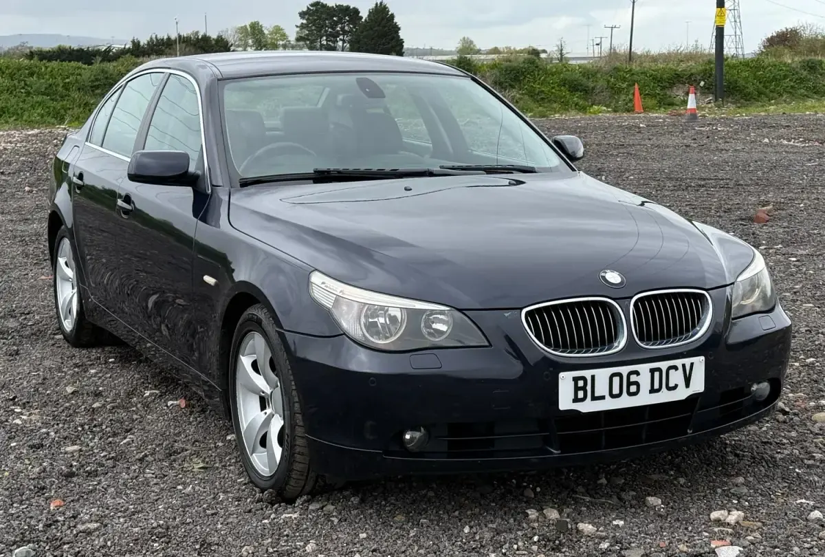 Usado BMW 525 2006 Azul Berlina