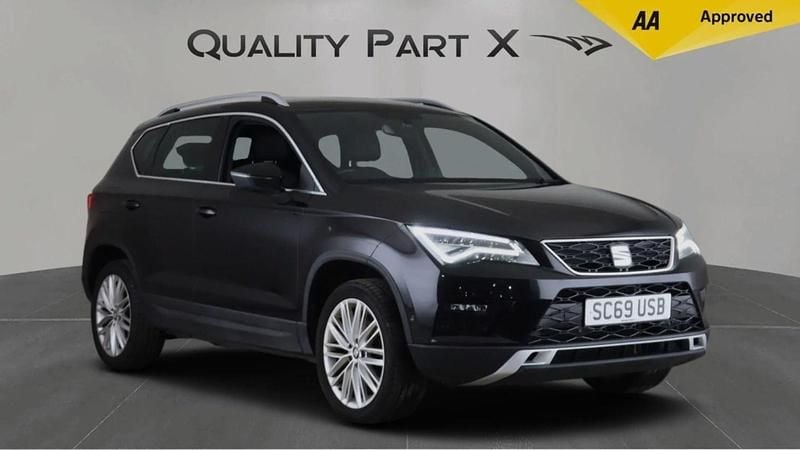 Black Used 2019 Seat Ateca XCELLENCE SUV | £12,799 (Good price) - Image 1/3