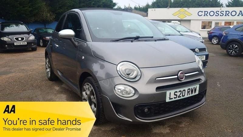 Used Fiat 500 Rock 70 HP (51 kW) 2020 Grey Cabriolet