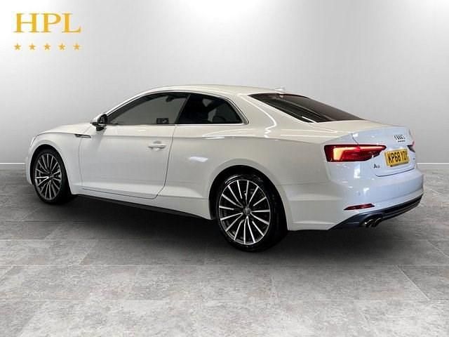 Used Audi A5 S-Line 190 HP (139 kW) 2018 White Coupe