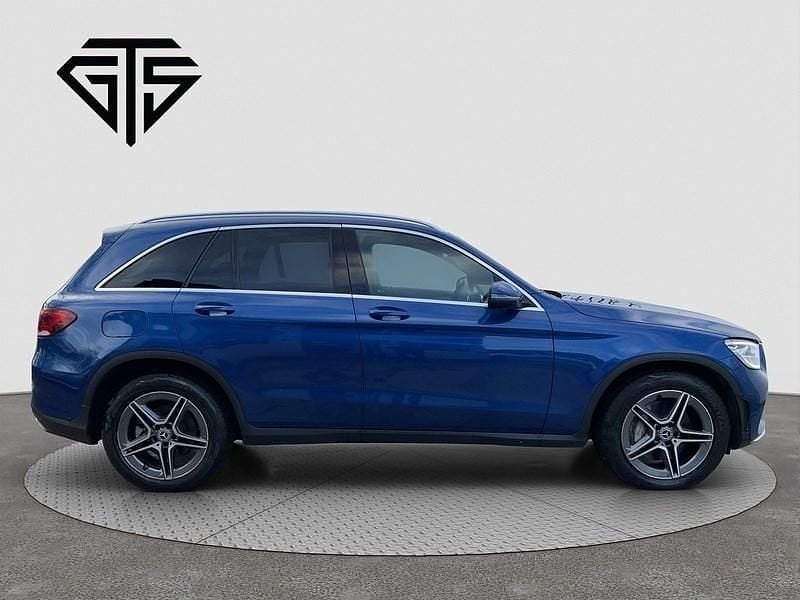 Used Mercedes GLC220 AMG line 191 HP (140 kW) 2022 Blue SUV