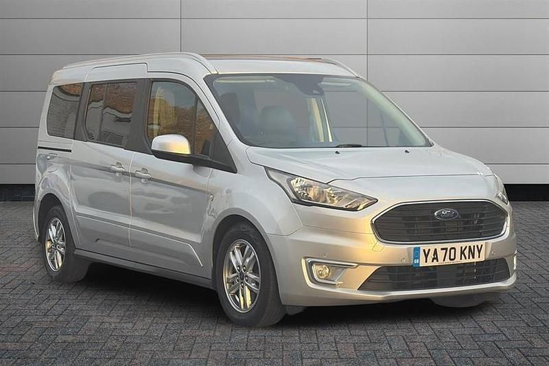 Moondust silver Used 2020 Ford Tourneo Titanium Estate | £15,799 (Fair price) - Image 1/2