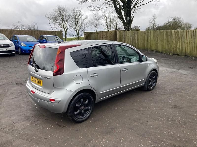 Used Nissan Note Tekna 2011 Silver Hatchback
