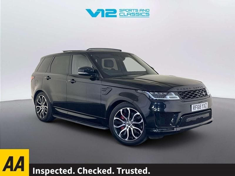 Used Land Rover Range Rover Sport Autobiography Dynamic 404 HP (297 kW) 2019 Black SUV