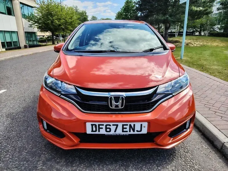 Used Honda Jazz S 102 HP (75 kW) 2018 Orange Hatchback