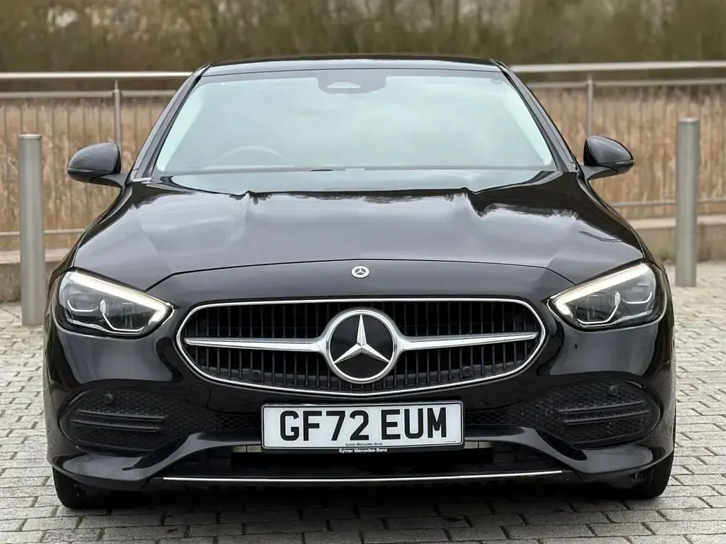 Used Mercedes C200 2022 Black Sedan