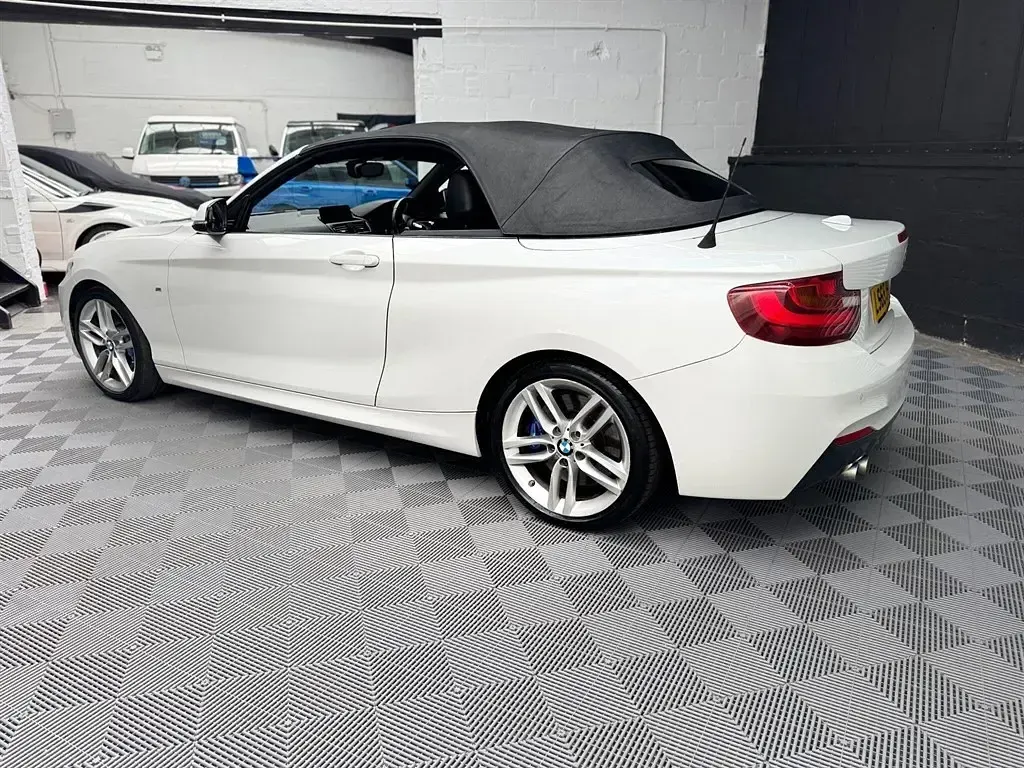 Used BMW 220 M Sport 190 HP (139 kW) 2015 White Cabriolet