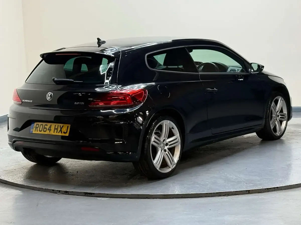 Used VW Scirocco R-line 2014 Black Coupe