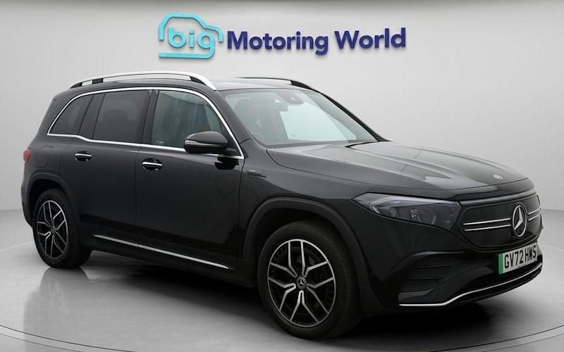 Used Mercedes EQB350 AMG line 214 kW (292 HP) 2023 Black SUV
