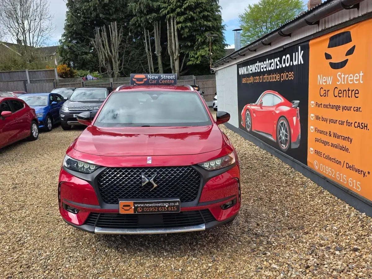 Używany DS Automobiles DS7 Crossback Performance 2019 Czerwony SUV