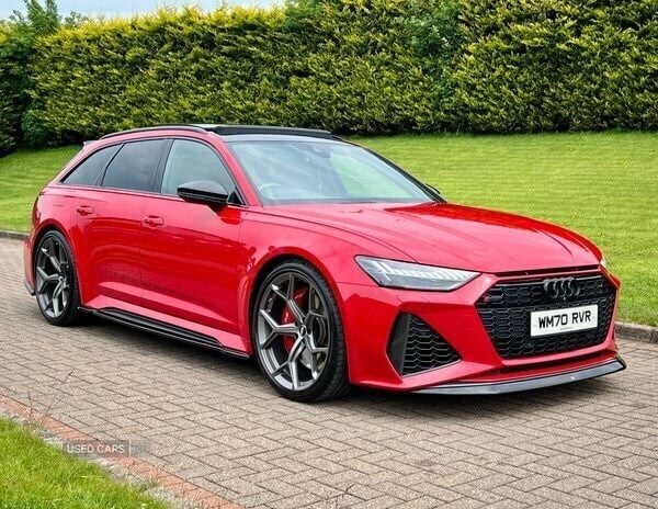 Red Used 2021 Audi RS6 Comfort Estate | £59,950 (Super price) - Image 1/4