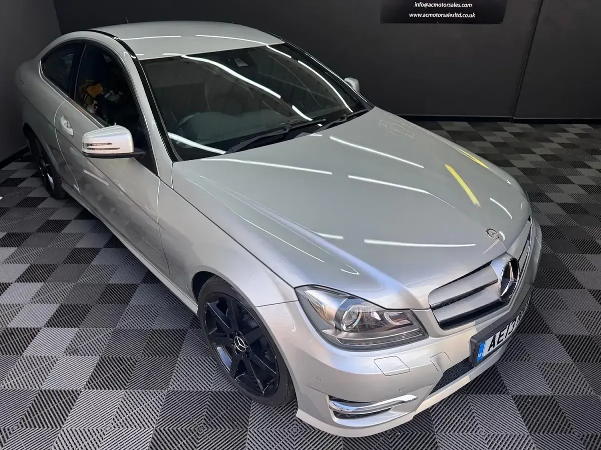 Used Mercedes C180 AMG 2013 Silver Coupe