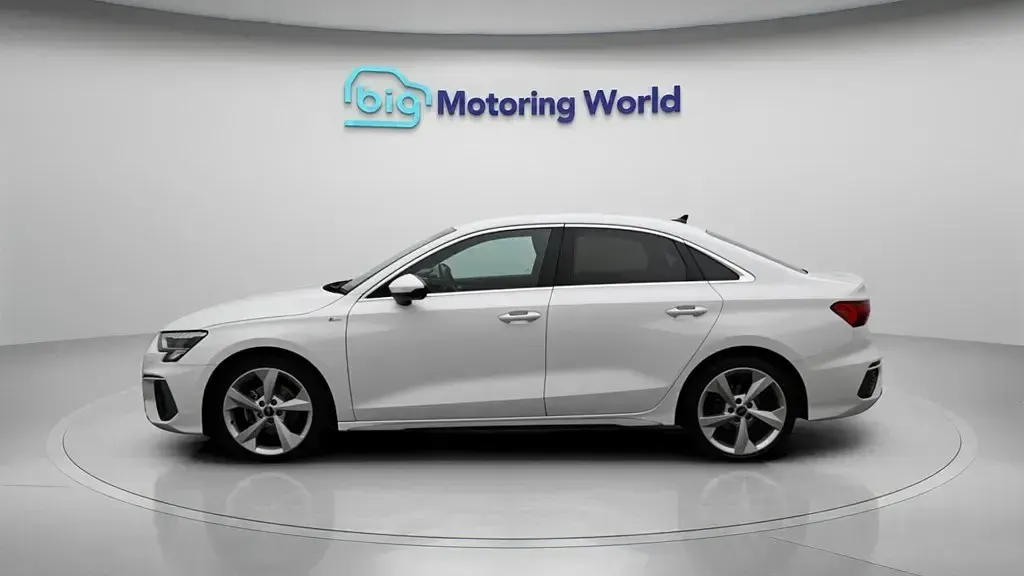 Used Audi A3 S-Line 110 HP (80 kW) 2022 White Sedan