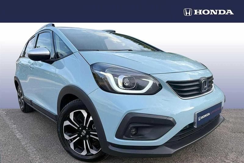 Used Honda Jazz Hybrid 109 HP (80 kW) 2020 Blue Hatchback