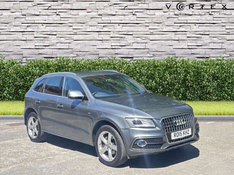 Grey Used 2015 Audi Q5 S-Line SUV | £12,700 (Fair price) - Image 1/3