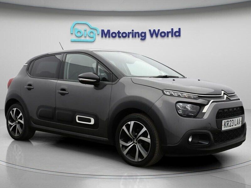 Grey Used 2023 Citroën C3 PureTech Hatchback | £11,600 (Good price) - Image 1/4