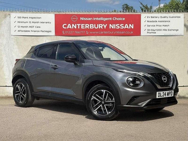 Grey Used 2024 Nissan Juke N-Connecta SUV | £18,499 (Fair price) - Image 1/4