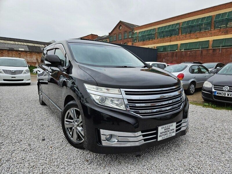 Black Used 2010 Nissan Elgrand MPV | £10,995 (Expensive) - Image 1/4