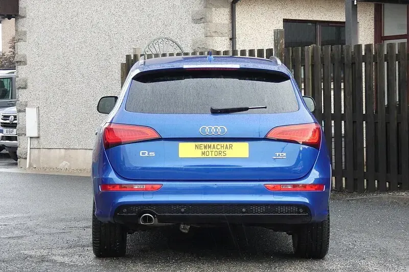 Used Audi Q5 S-line plus 190 HP (139 kW) 2016 Blue SUV