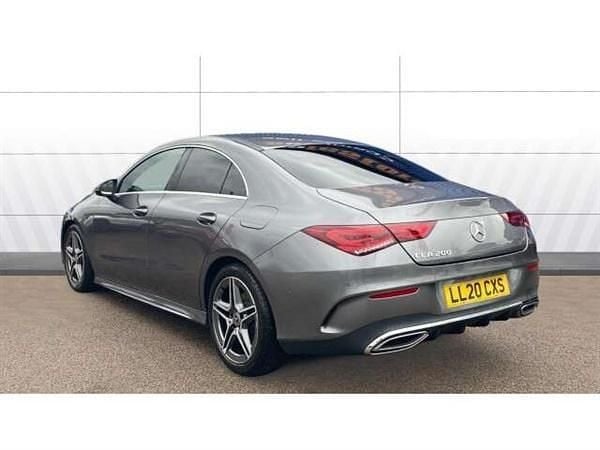 Used Mercedes CLA200 AMG line 161 HP (118 kW) 2020 Grey Coupe