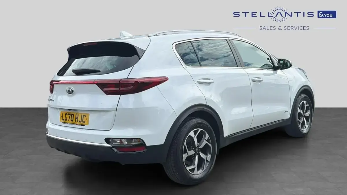 Used Kia Sportage 174 HP (127 kW) 2020 White SUV