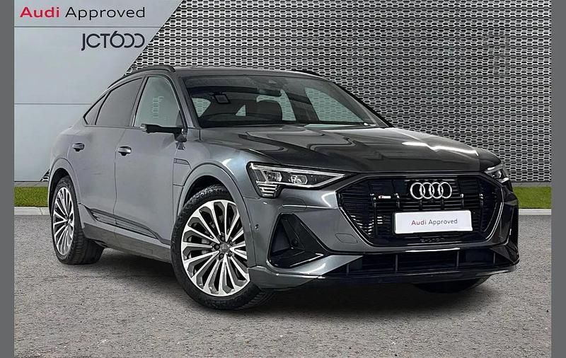 Grey Used 2021 Audi e-tron Sportback Comfort SUV | £29,250 (Good price) - Image 1/4