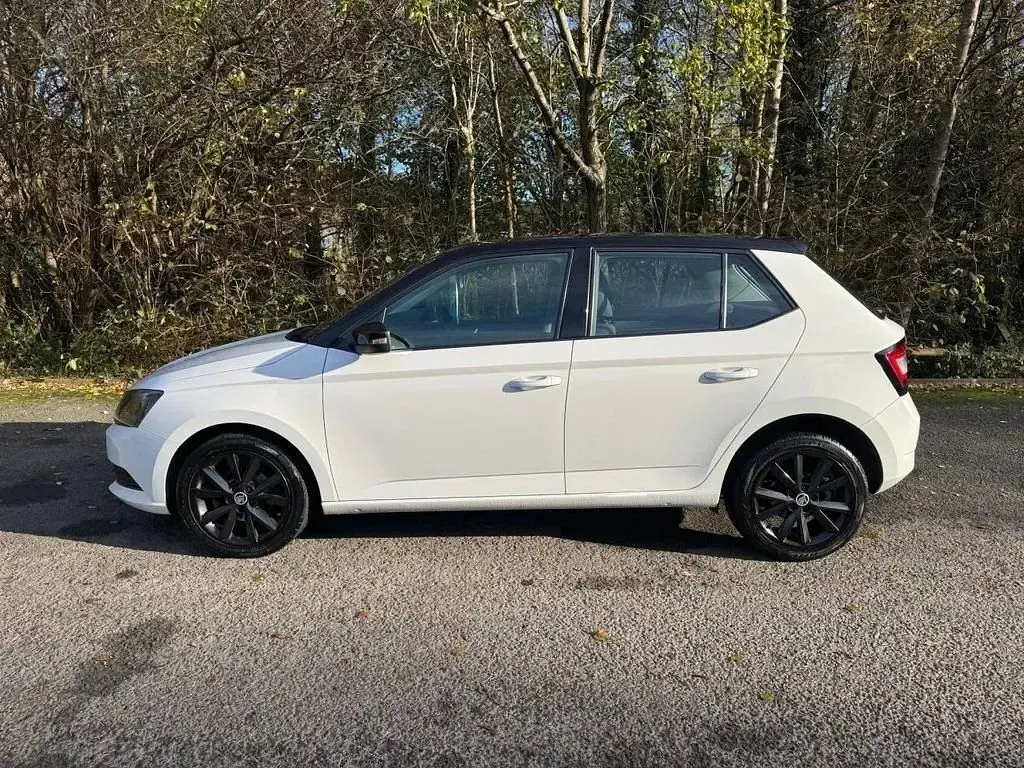 Used Skoda Fabia Colour Edition 95 HP (69 kW) 2017 White Hatchback